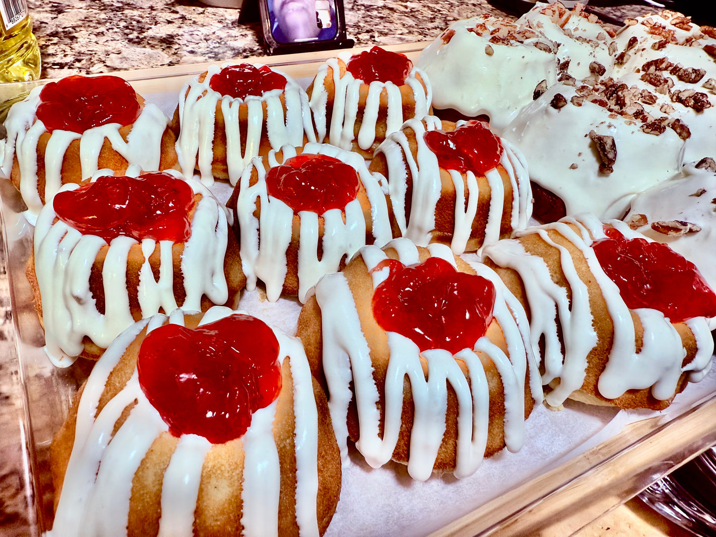 Dozen mini Bundt cake