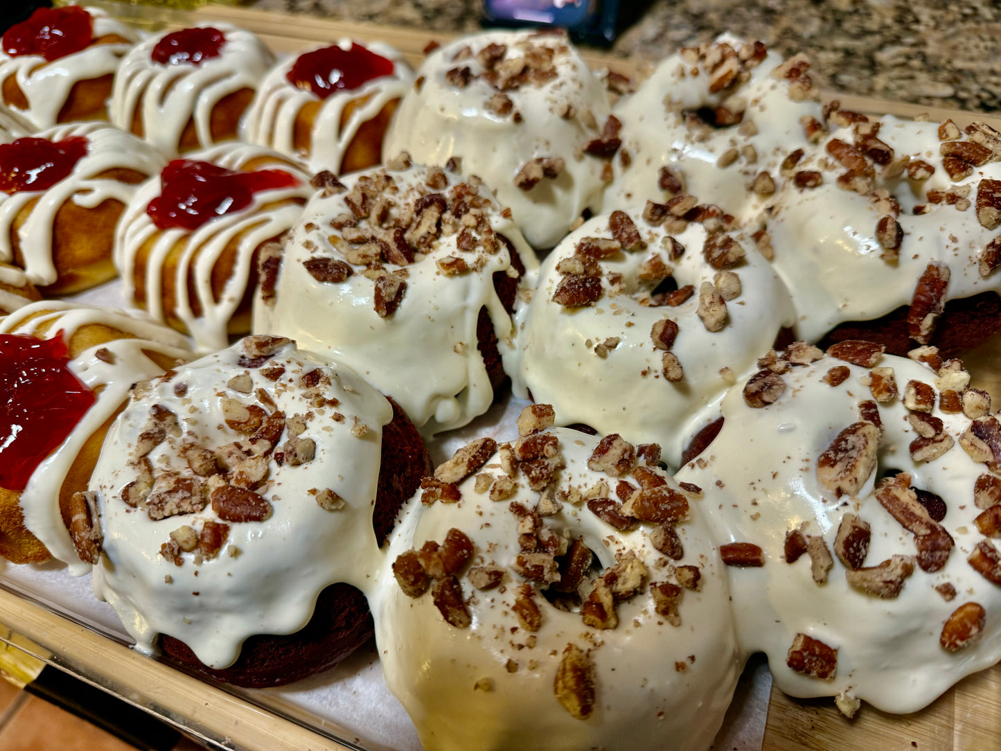 Mini Red velvet Bundt cake